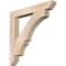 Ekena Millwork Balboa Slat Smooth Bracket, Douglas Fir, 3 1/2"W x 28"D x 28"H BKT04X28X28BOA06SDF - alternate 1